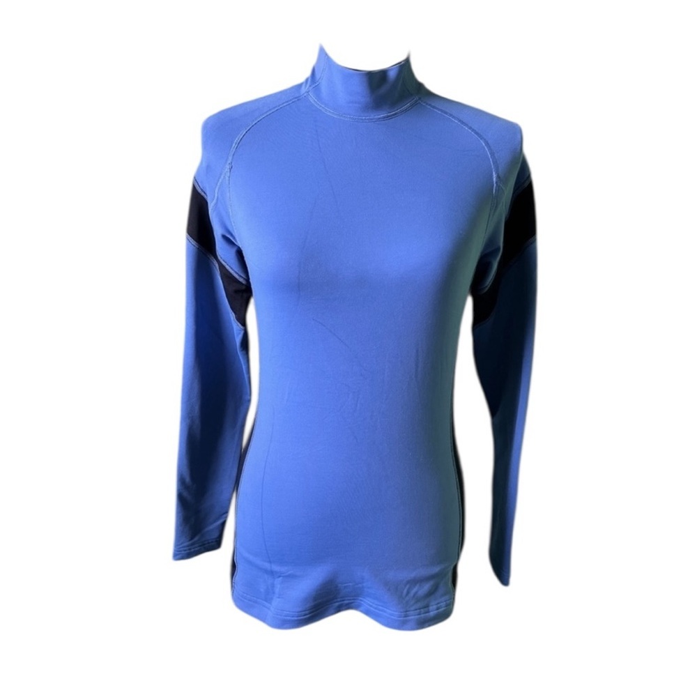 ATIVA Active Women’s Blue Long Sleeve Turtleneck Medium‎